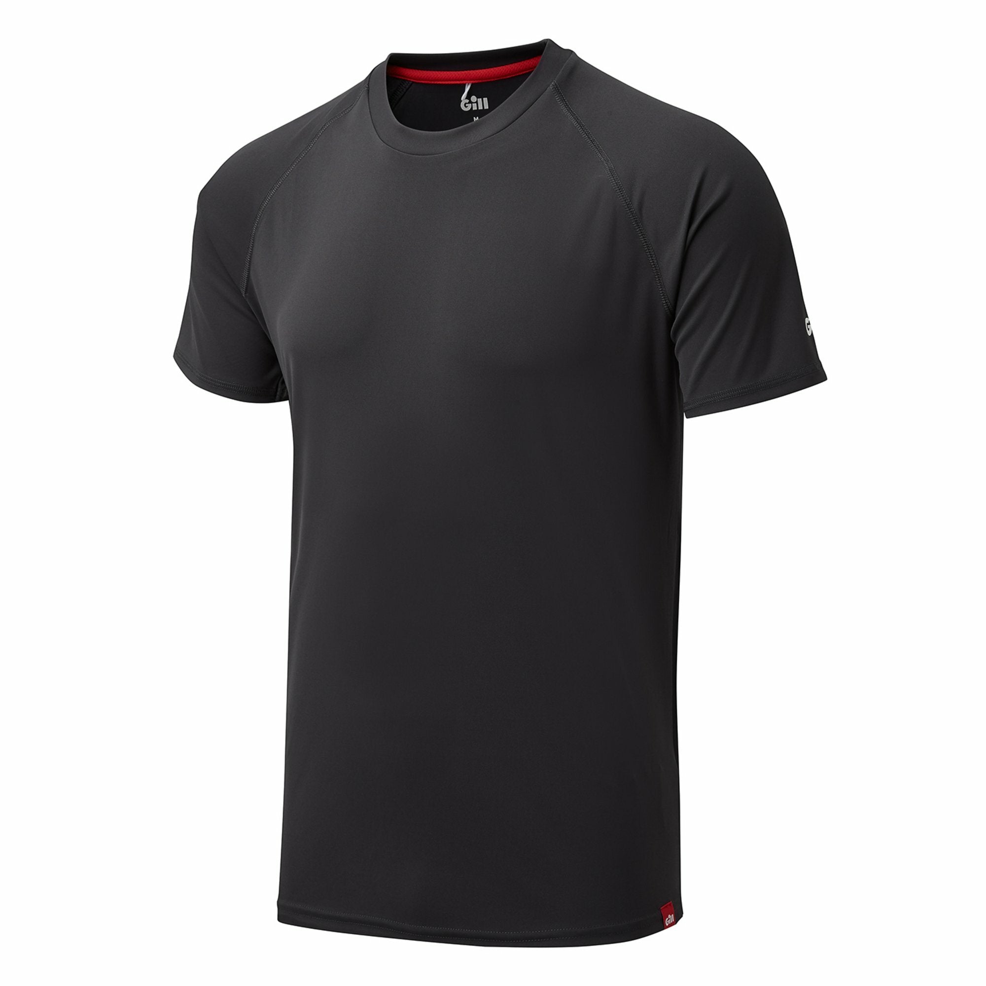 Mens UV Tec Tee- Charcoal