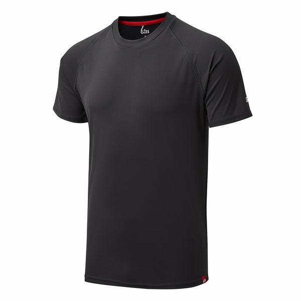 Mens UV Tec Tee- Charcoal