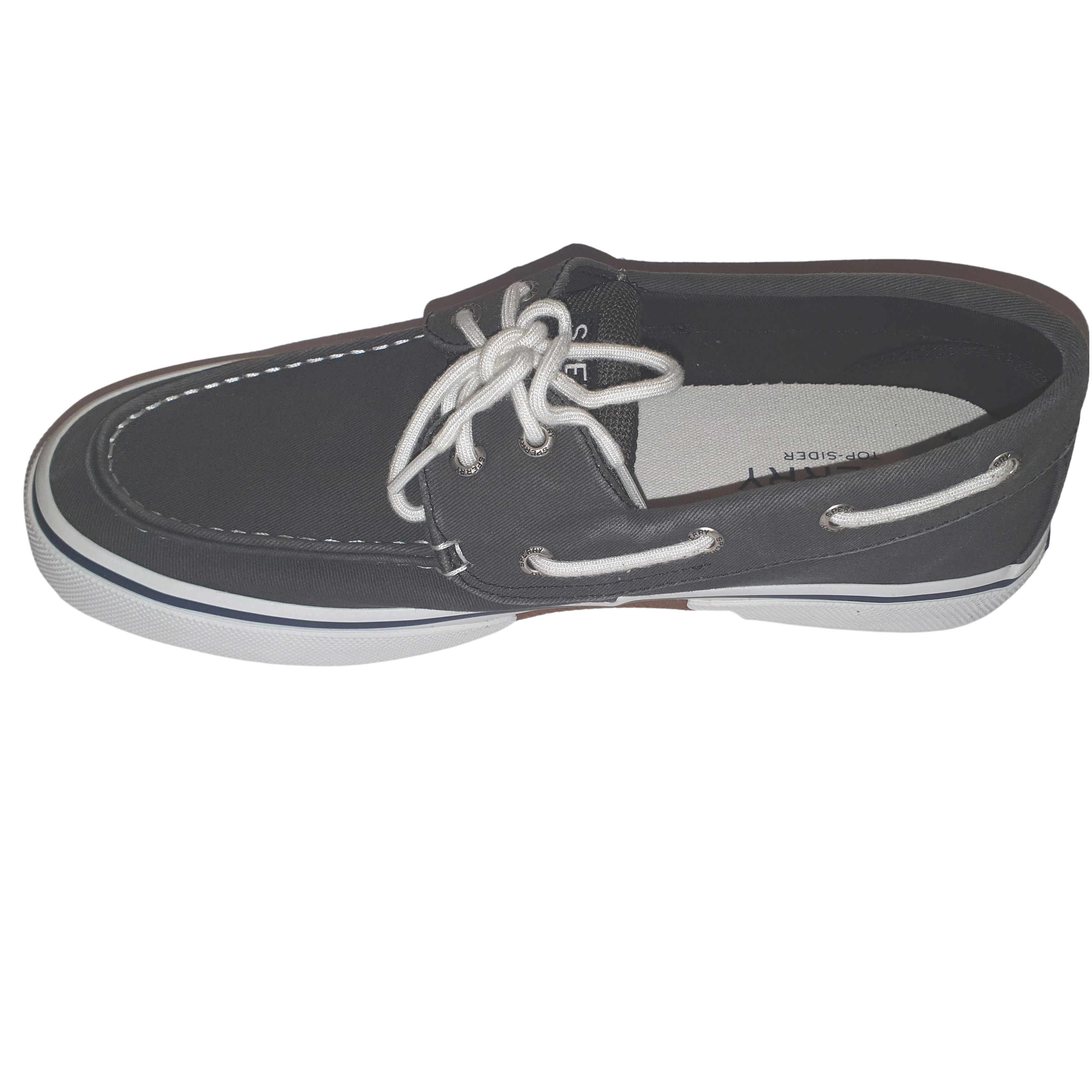 Sperry Halyard 2 Eye Saltwashed Black