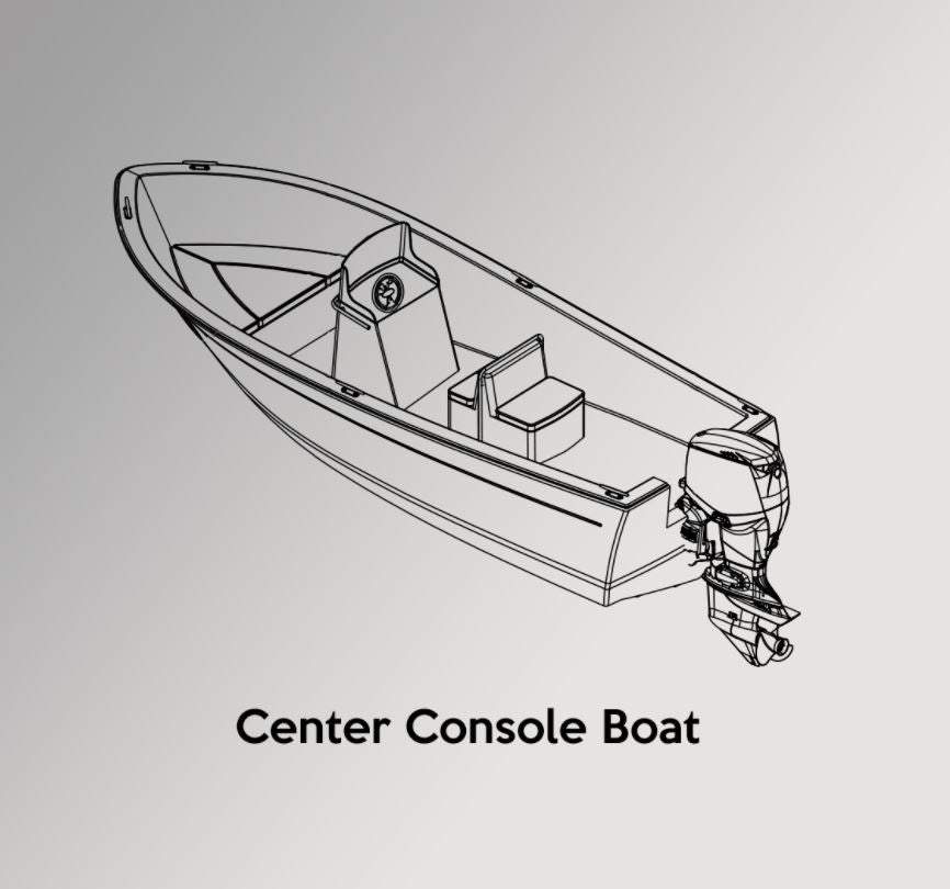 Oceansouth Centre Console Boat Cover-new