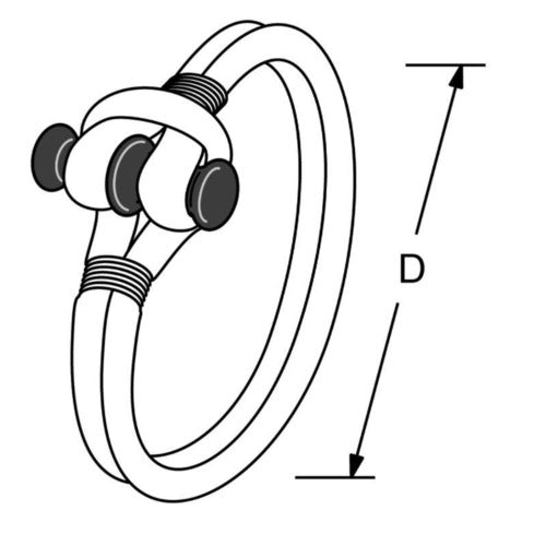 Dyneema Snap loop without cover
