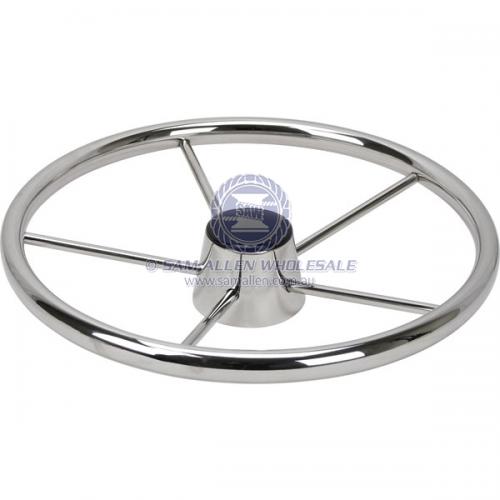 STEERING WHEELS - 5 SPOKE - STAINLESS STEEL