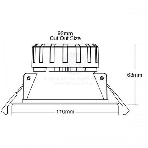 RELAXN LED - DOWN LIGHT KIT RECESSED