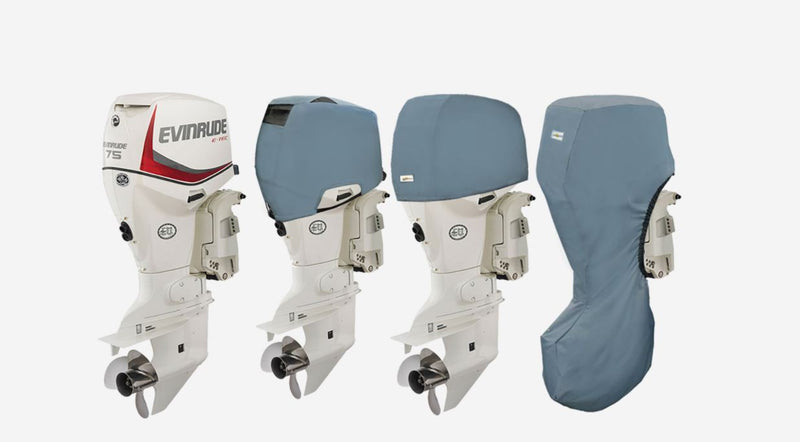 Evinrude Outboard Motor Covers- 60H.O, 75Hp, 90Hp (E-Tec 3Cyl) Year 2003>