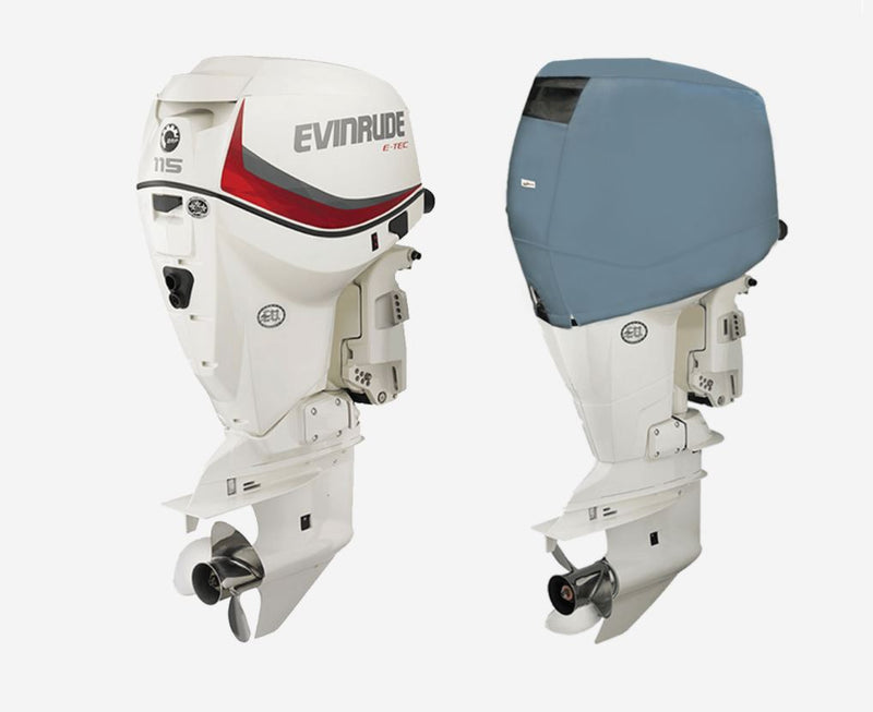 Evinrude Outboard Motorcovers- 90H.O, 115Hp, 130Hp (E-Tec V4 1.7L) Year 2005>