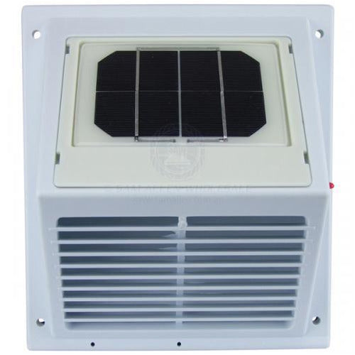 VENTILATION FAN - SOLAR WALL MOUNTED