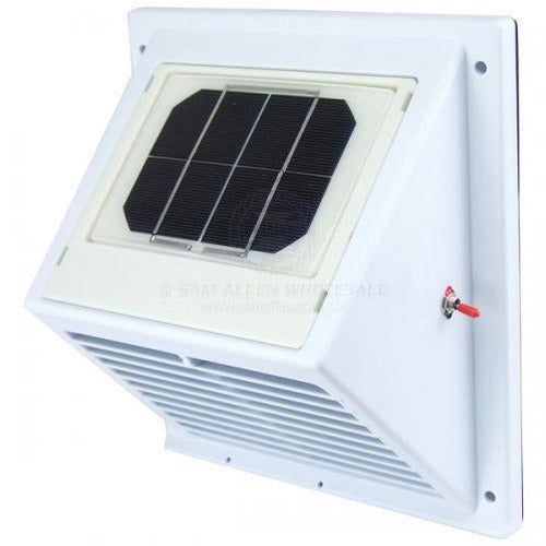 VENTILATION FAN - SOLAR WALL MOUNTED