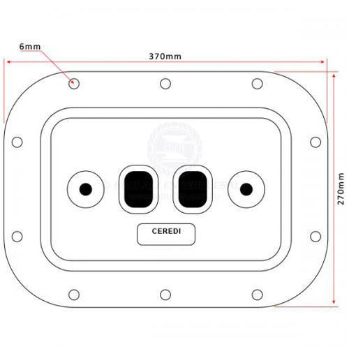 Access Hatches - Acetal Plastic