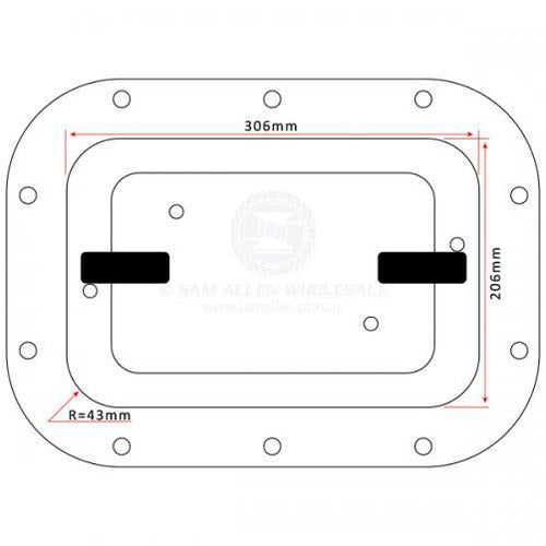 Access Hatches - Acetal Plastic