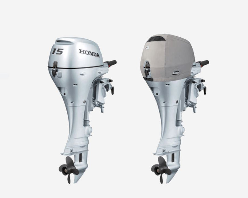 HONDA OUTBOARD MOTOR COVERS-BF15, BF20 (2CYL 350CC) YEAR 2002>