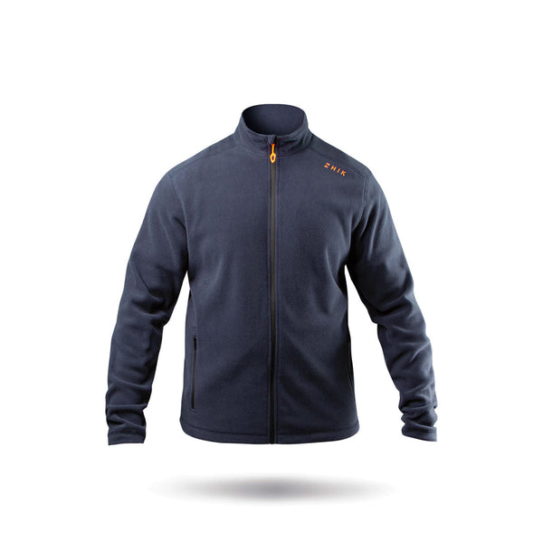 Mens Navy Full Zip Fleece Jacket