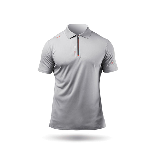 Mens UVActive Zip Sports Polo