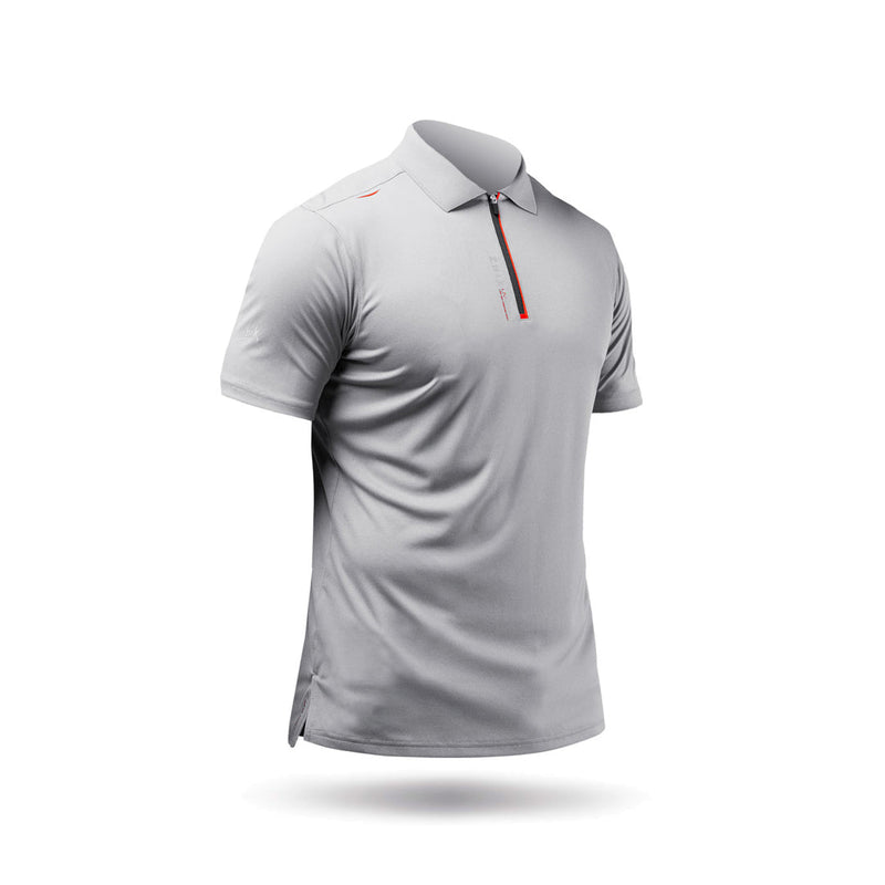 Mens UVActive Zip Sports Polo