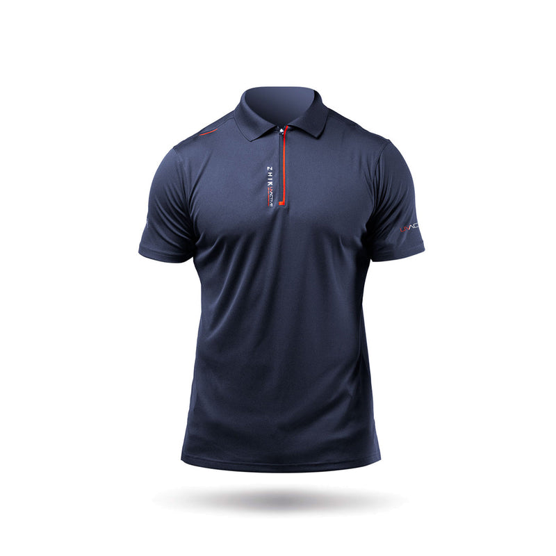 Mens UVActive Zip Sports Polo
