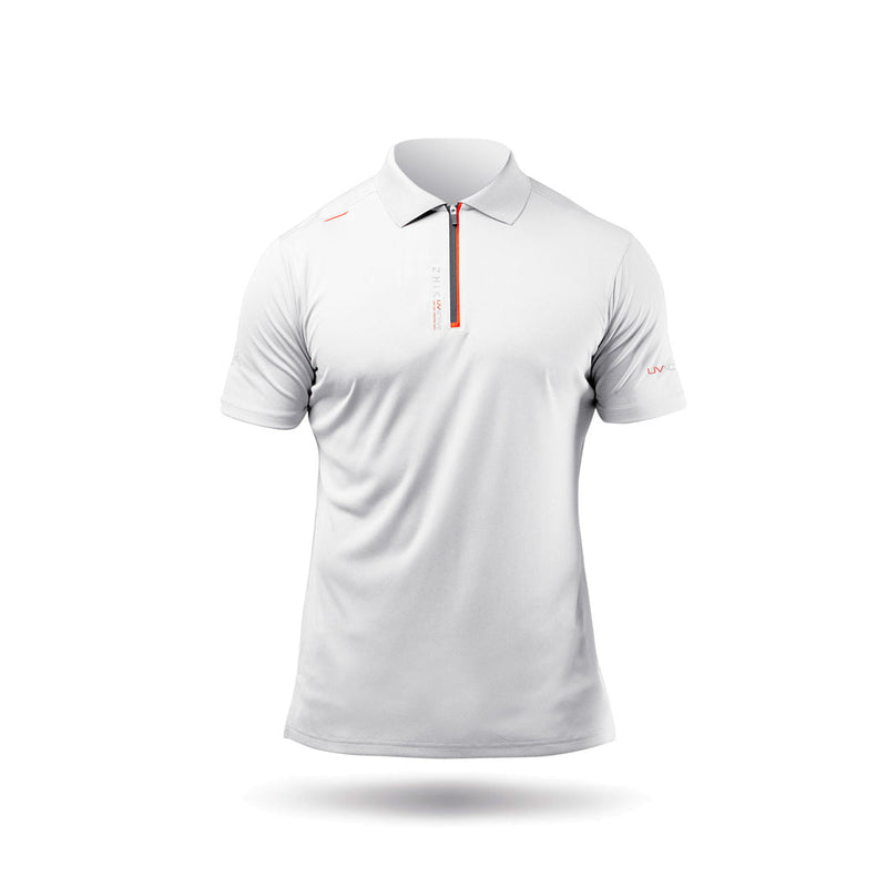 Mens UVActive Zip Sports Polo