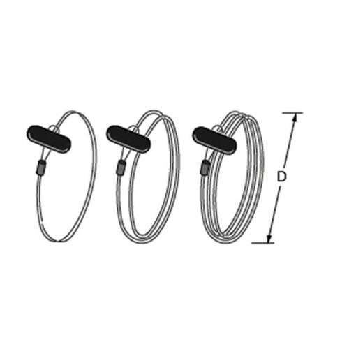 Antal 4mm Single mini snap loop