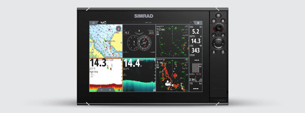Simrad NSS9 evo3S with world basemap
