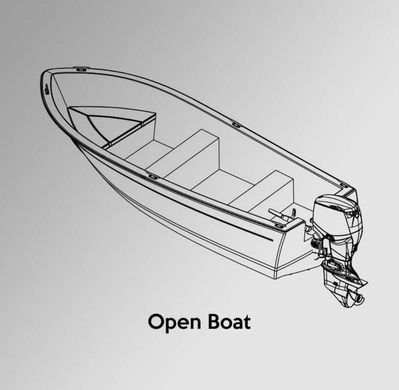 Oceansouth Open Boat Cover