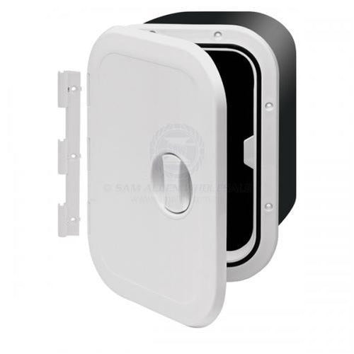 HATCHES - STORAGE BOX WITH REMOVABLE HINGE ASA PLASTIC - SINGLE HANDLE