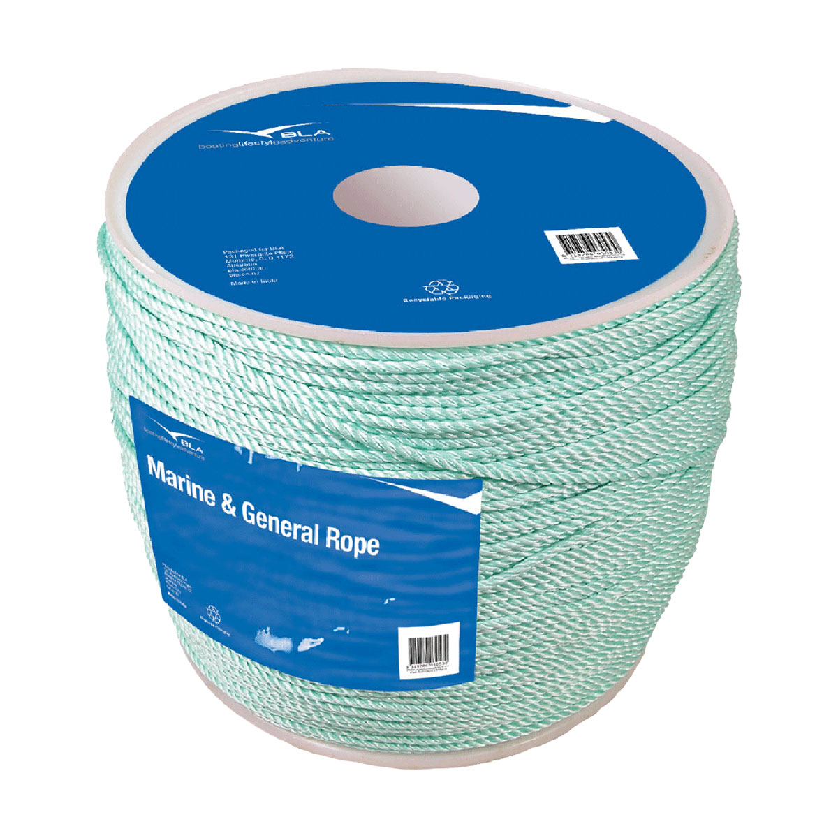 BLA Rope - AQUADAN  Three Strand - Flanged reels