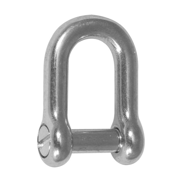BLA 'D' Shackle - Stainless Steel Countersunk Pin