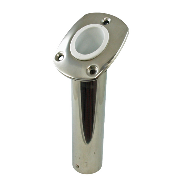 Flush Mount Rod Holder - Stainless Steel