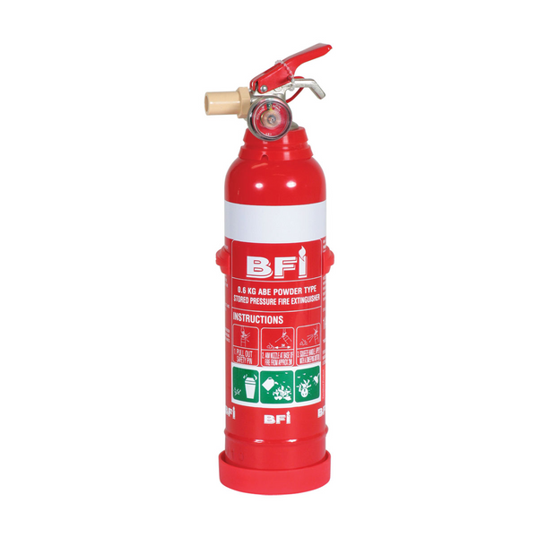 BFI 0.6kg Fire Extinguisher - 1A:5B:E Rating