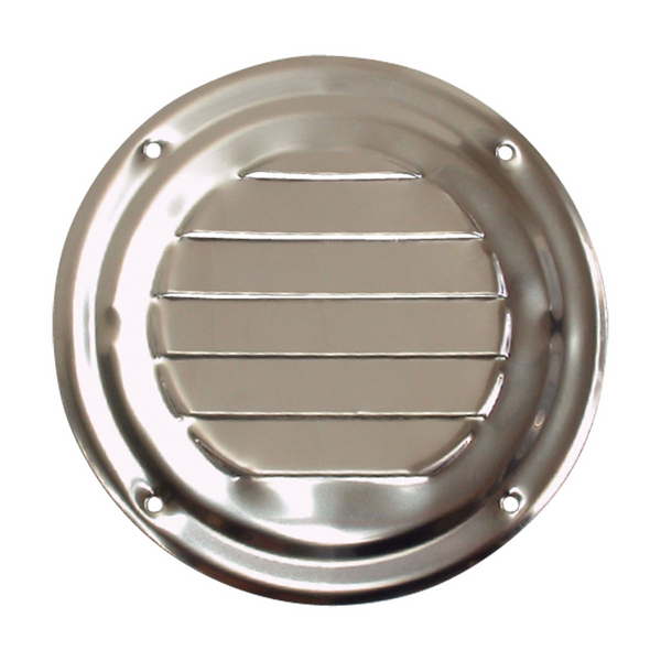 Louvre Vent - Stainless Steel Round