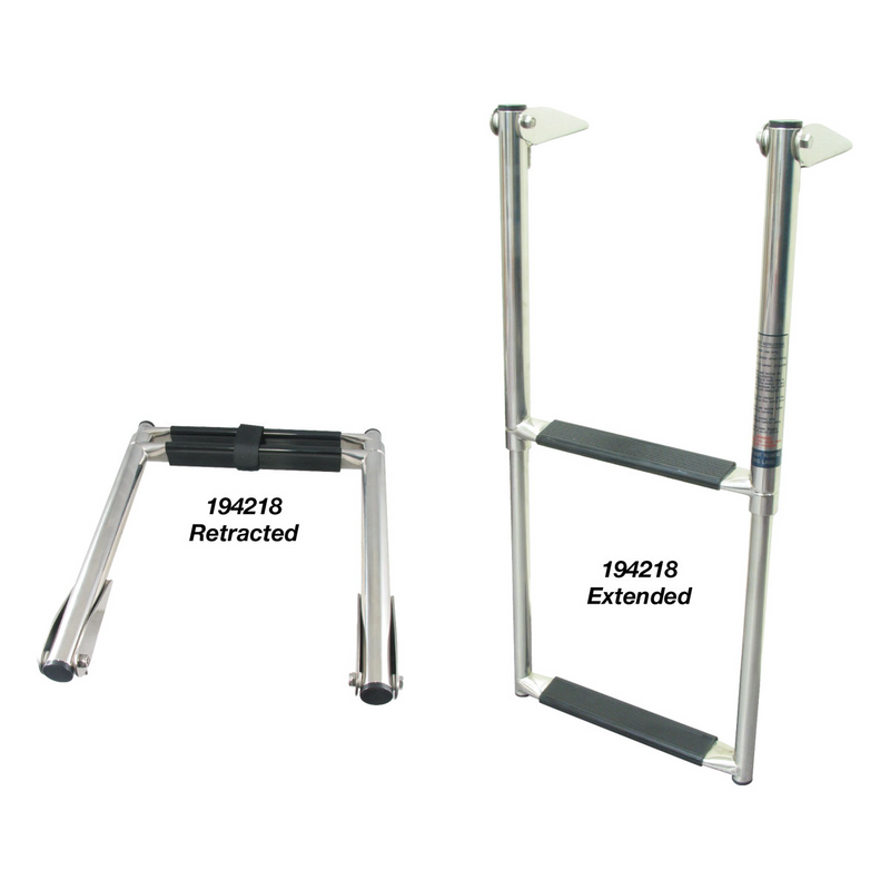 Telescopic Boarding Ladders - Stainless Steel