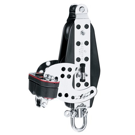 1566-76mm Fiddle Midrange Hexaratchet ® Block - Becket, Cam Cleat