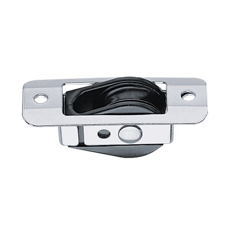288-29mm Wire Through-Deck Bullet Block - Stainless Steel Cover
