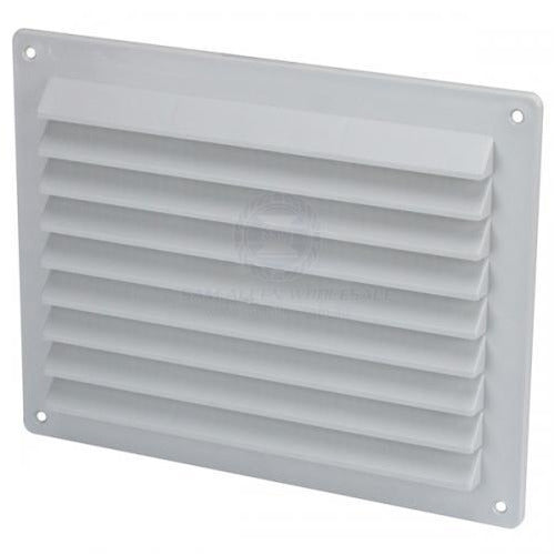 VENT - RECTANGULAR EDGE LOUVRE ABS PLASTIC