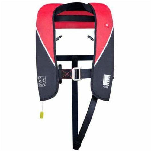 Burke Whip 150N Inflatable Lifejacket with Harness