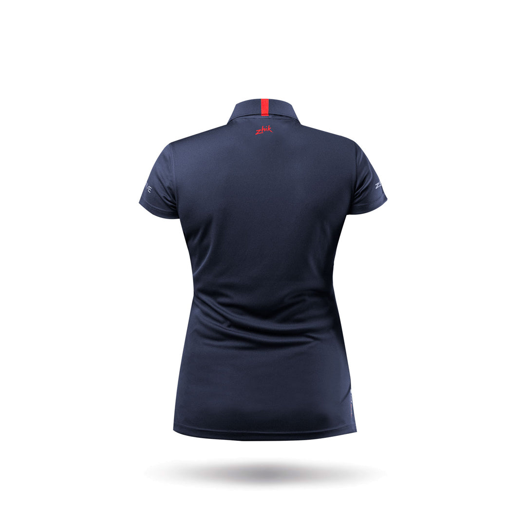 Womens UVActive Zip Sports Polo