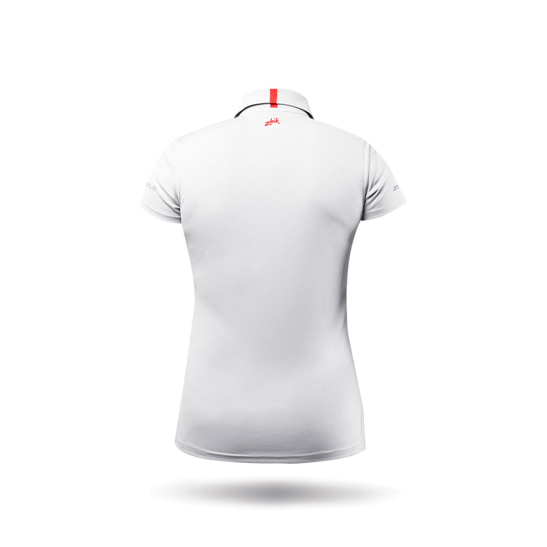 Womens UVActive Zip Sports Polo