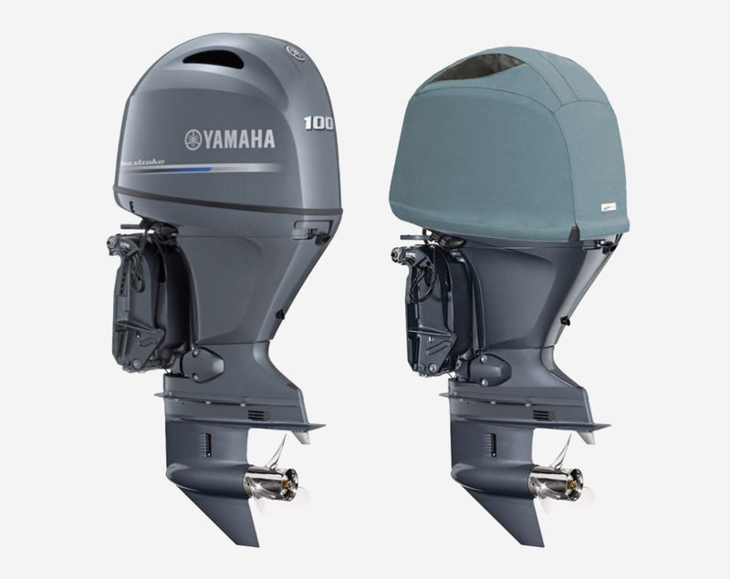 Yamaha Outboard Motor Covers- F75D, F90C, F100F (4Cyl 1.8L) 2017>